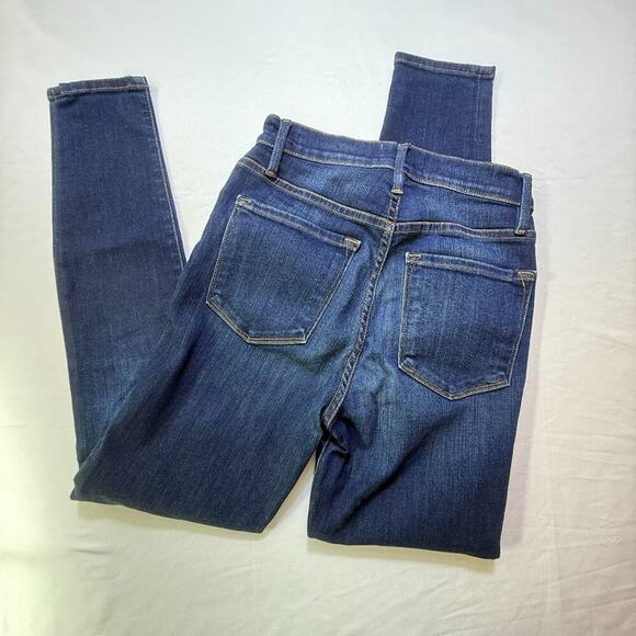 FRAME Women Ali Ultra High Rise Cigarette Skinny Jeans Size 25 - Picture 4 of 10